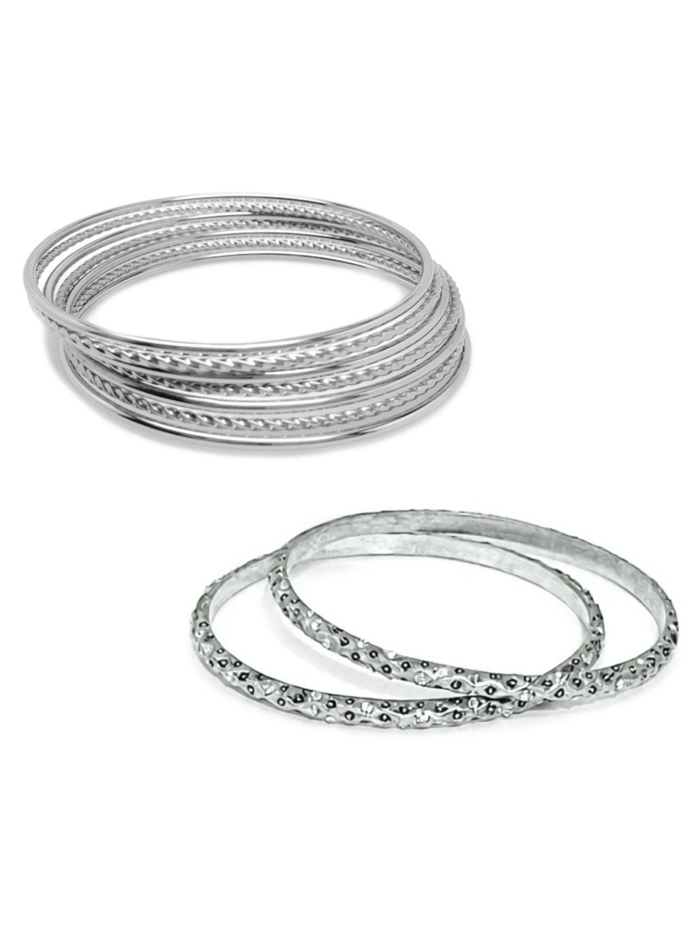 Loralyn Designs Silver Bangle Bracelets